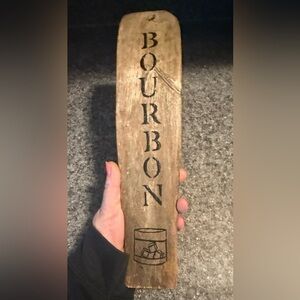 Rustic Brown Bourbon Wall Decor